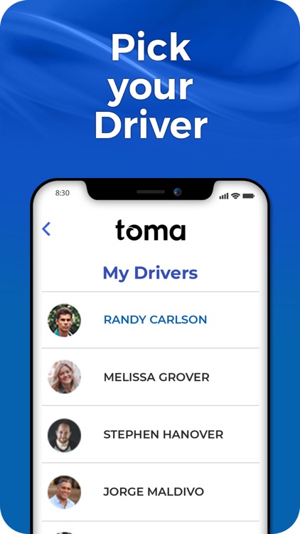 TOMA - Ride Scheduling