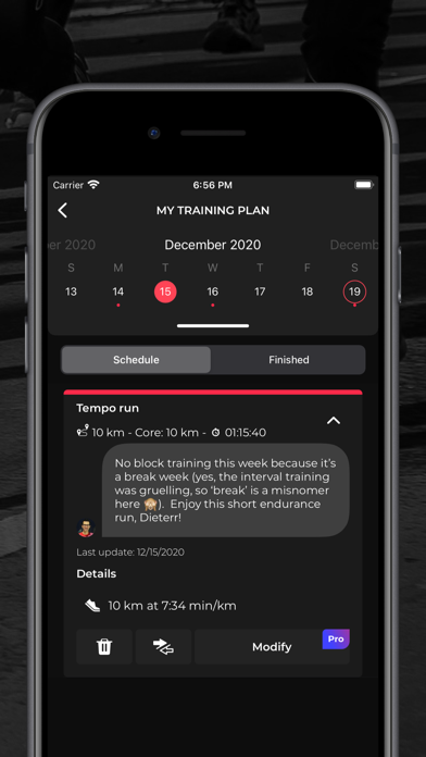 Trenara Coach - Running Plans screenshot 3