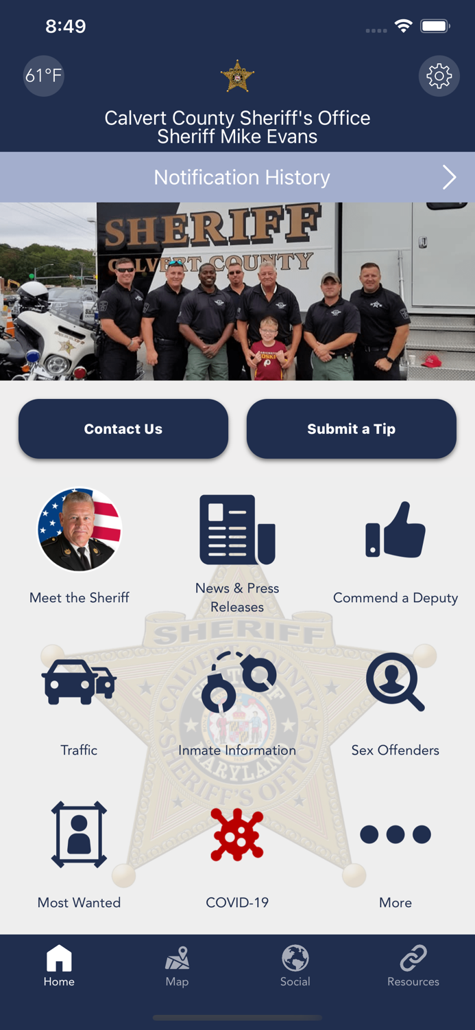 Calvert County Sheriff