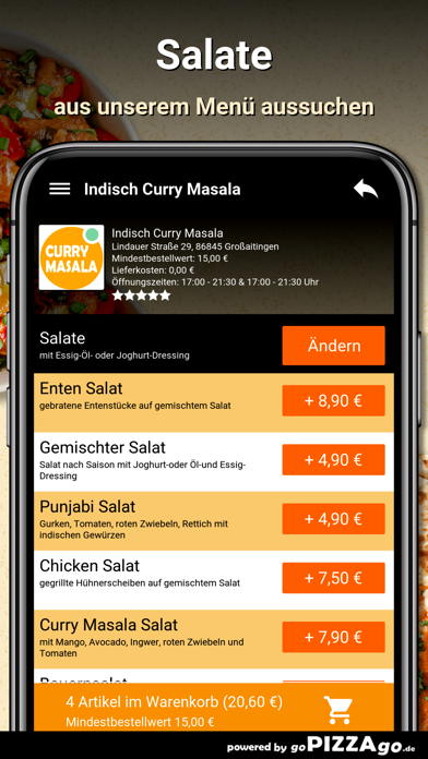Indisch Curry Masala Großaitin screenshot 5