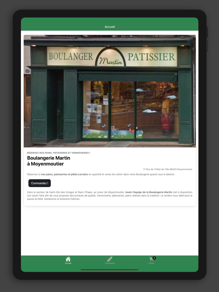 Boulangerie Martin 88