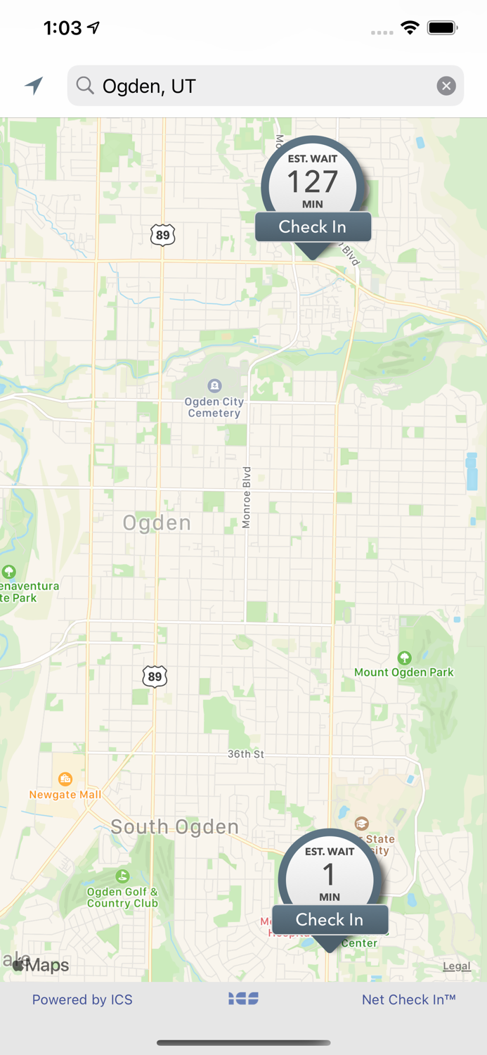 Net Check In - Ogden Clinic