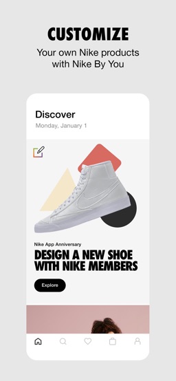 Nike app screenshot