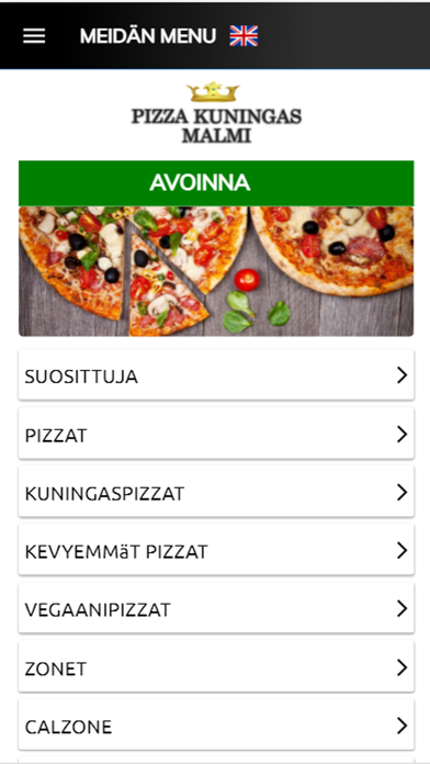 Pizza Kuningas Malmi-FoodOrder | Apps | 148Apps