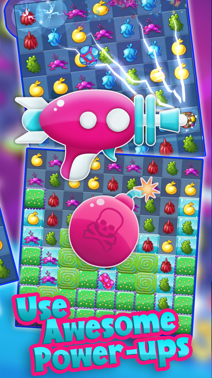 Alien Fruit Candy Smash