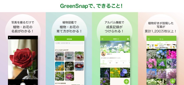 Greensnap 植物 花の名前が判る写真共有アプリ On The App Store