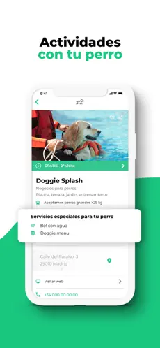 Captura de Pantalla 8 Buscador de lugares para perro iphone