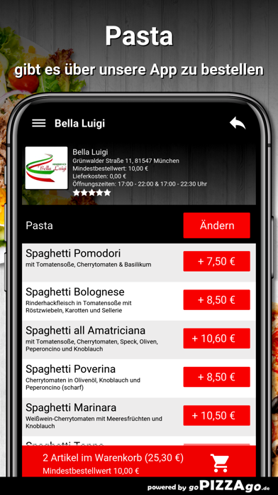 Bella Luigi München screenshot 6