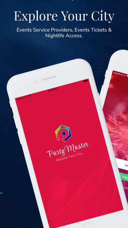 PartyMaster: Explore Your City