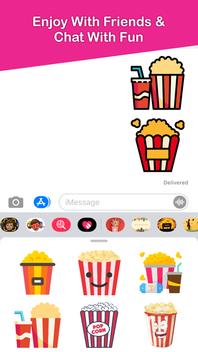 Popcorn Emojis screenshot 4