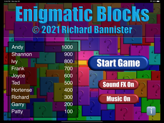 Enigmatic Blocks screenshot 2