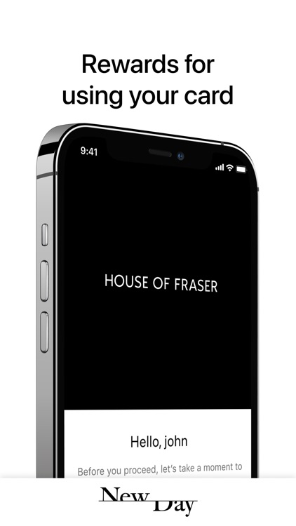 House of Fraser Card