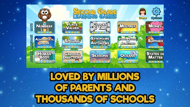 Second Grade Learning Games SE screenshot-3