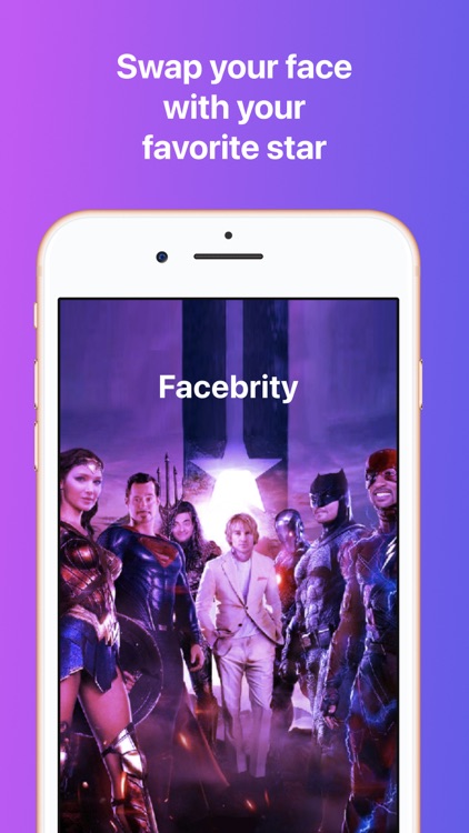 Facebrity: Face Swap Morph App screenshot-0
