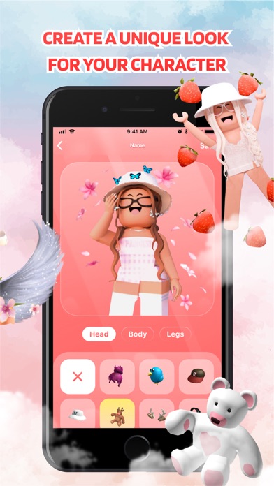 Girls Skins for Roblox Screenshot on iOS