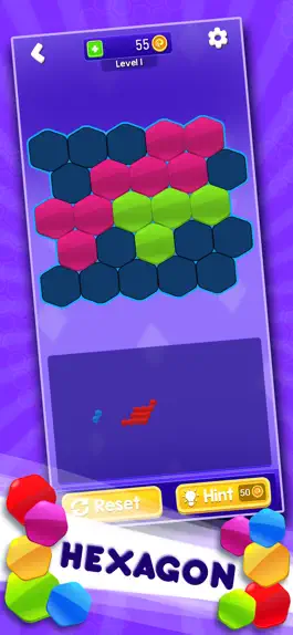 Game screenshot KLIK! Hexa Logic Puzzles hack