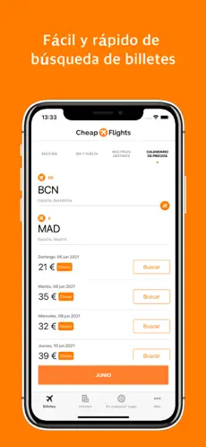 Screenshot 1 Vuelos baratos - Cheap Flights iphone