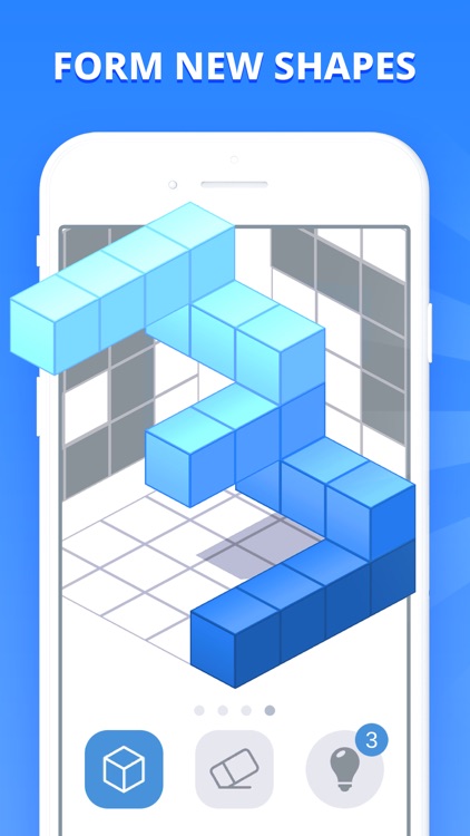 Isometric Puzzle - Block Game screenshot-3