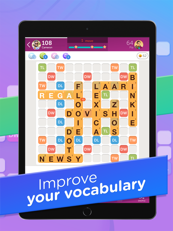 Words With Friends 2 Word Gameのおすすめ画像1