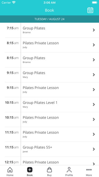 Core Town Pilates screenshot 2