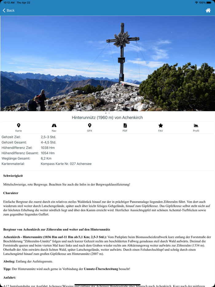 Almenrausch TourenApp – Tirol