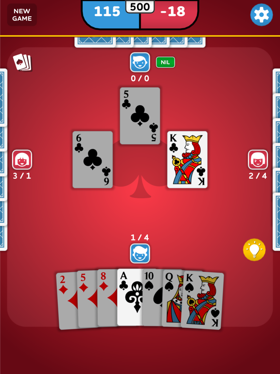 Spades - Cards Game screenshot 2