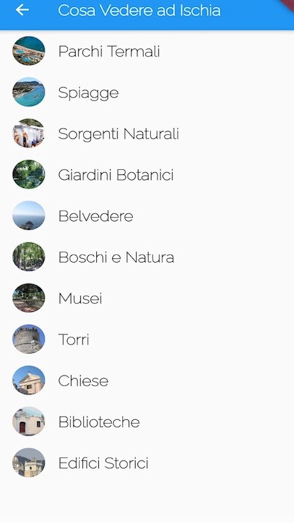 Ischia Mobile App