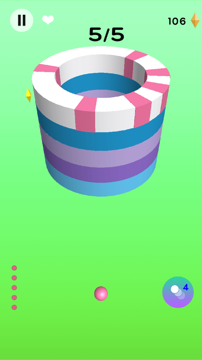 Color Blast - Stack Ball Games