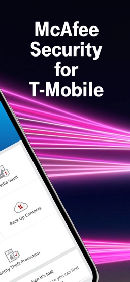 McAfee Security for T-Mobile app screenshot