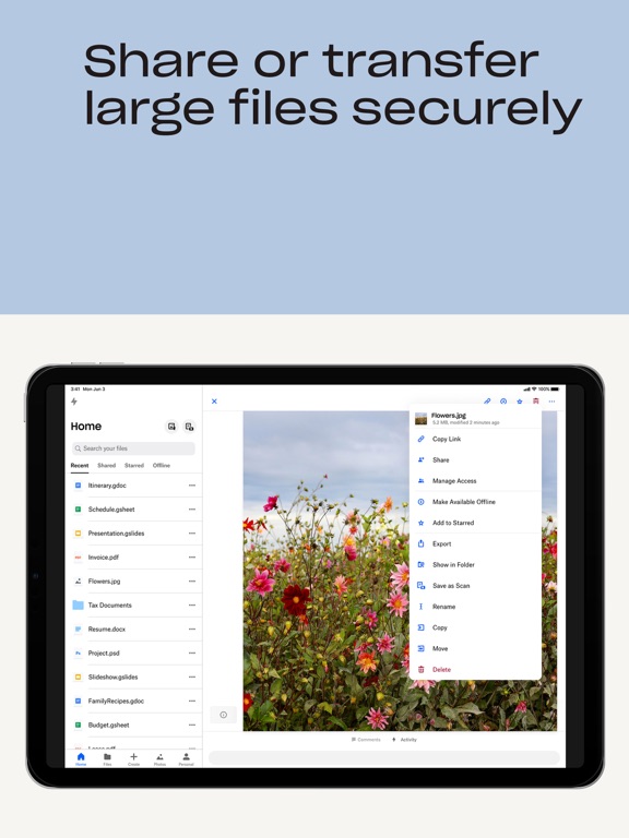 Dropbox: Secure Cloud Storage Ipad images