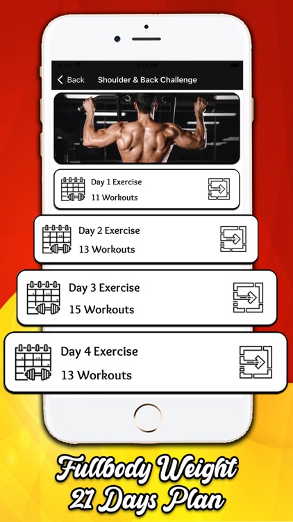 Full Bodyweight Workout Plan screenshot-4