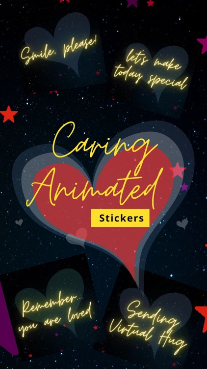 Caring Animated Stickers