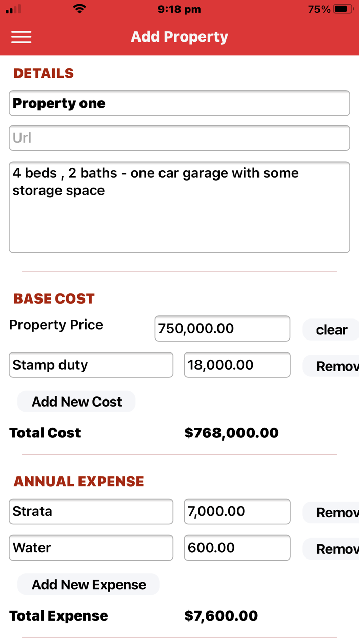 Property Yield Calculator 2.0