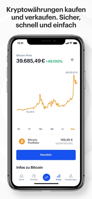 So kaufen Sie Bitcoin von der Coinbase-App