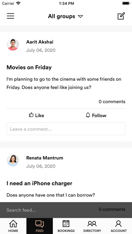 Work + Play app screenshot-3