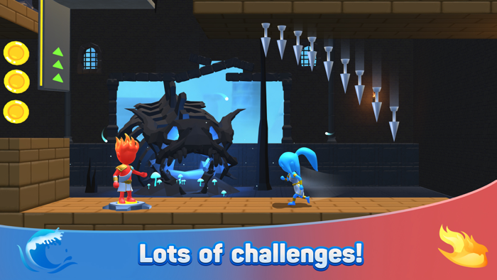 Water  Fire Stickman 3D