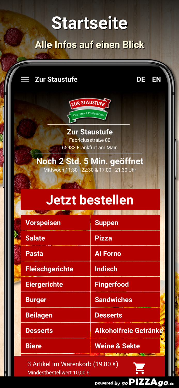 Zur Staustufe Frankfurt