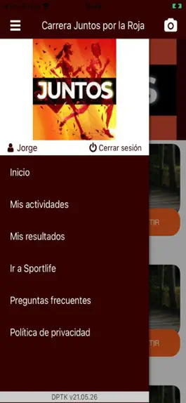 Game screenshot Carrera Juntos por la Roja apk