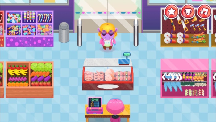 Funny Shopping Supermarket