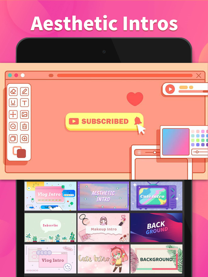 Intro Maker - outro editor app