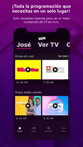 Game screenshot WOM TV apk