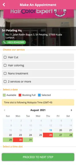 Game screenshot Hair Color Expert Malaysia mod apk