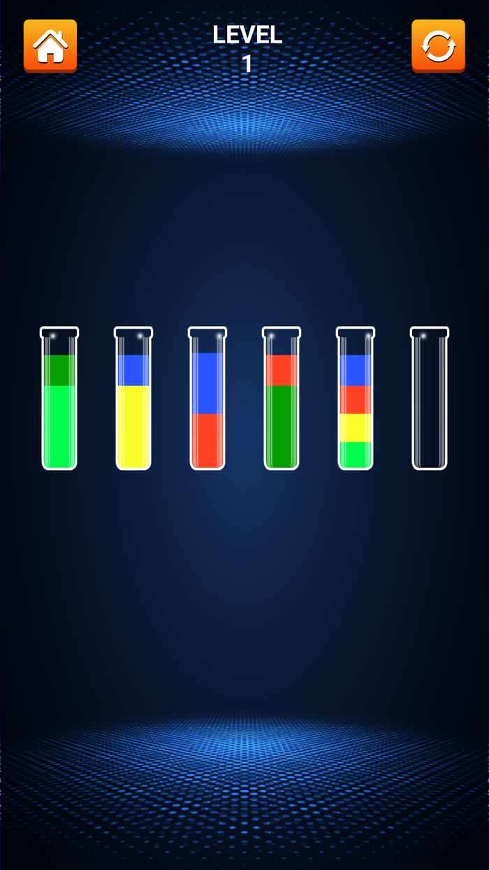 Sort Color Bottle Fill Water