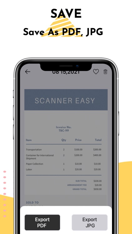 Scanner App - PDF Docs Scanner screenshot-4
