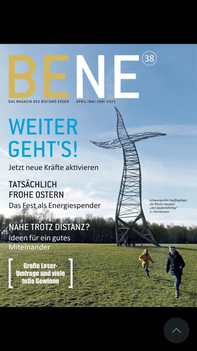 How to cancel & delete BENE Magazin des Bistums Essen from iphone & ipad 4