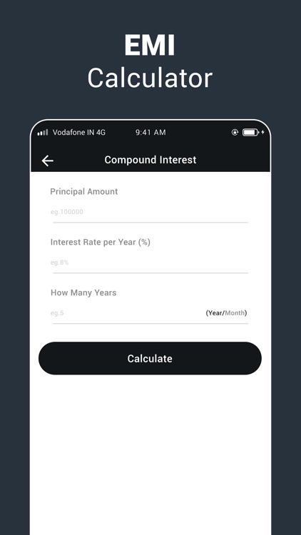 Calculate GST : EMI Calculator screenshot-4