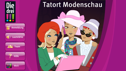 How to cancel & delete Die drei !!! – Tatort Modenschau from iphone & ipad 1