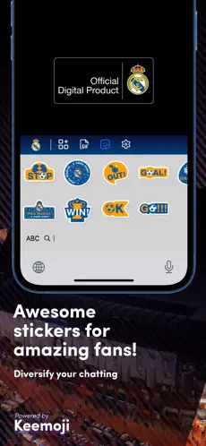 Screenshot 2 Real Madrid Keyboard iphone