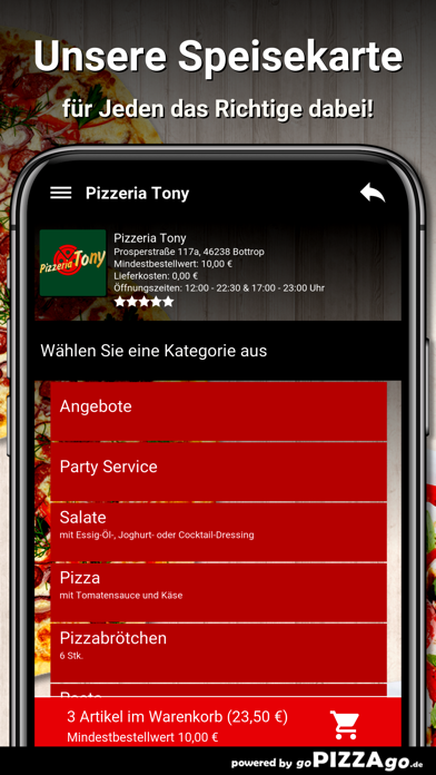 Pizzeria Tony Bottrop screenshot 4
