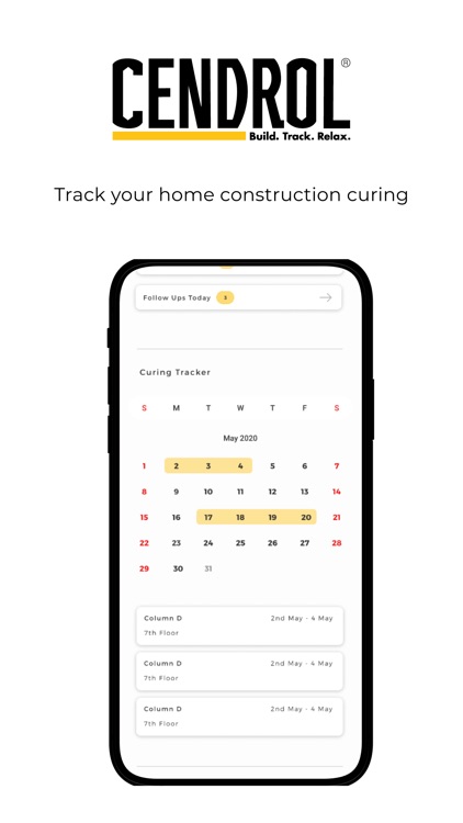 Cendrol - Build. Track. Relax
